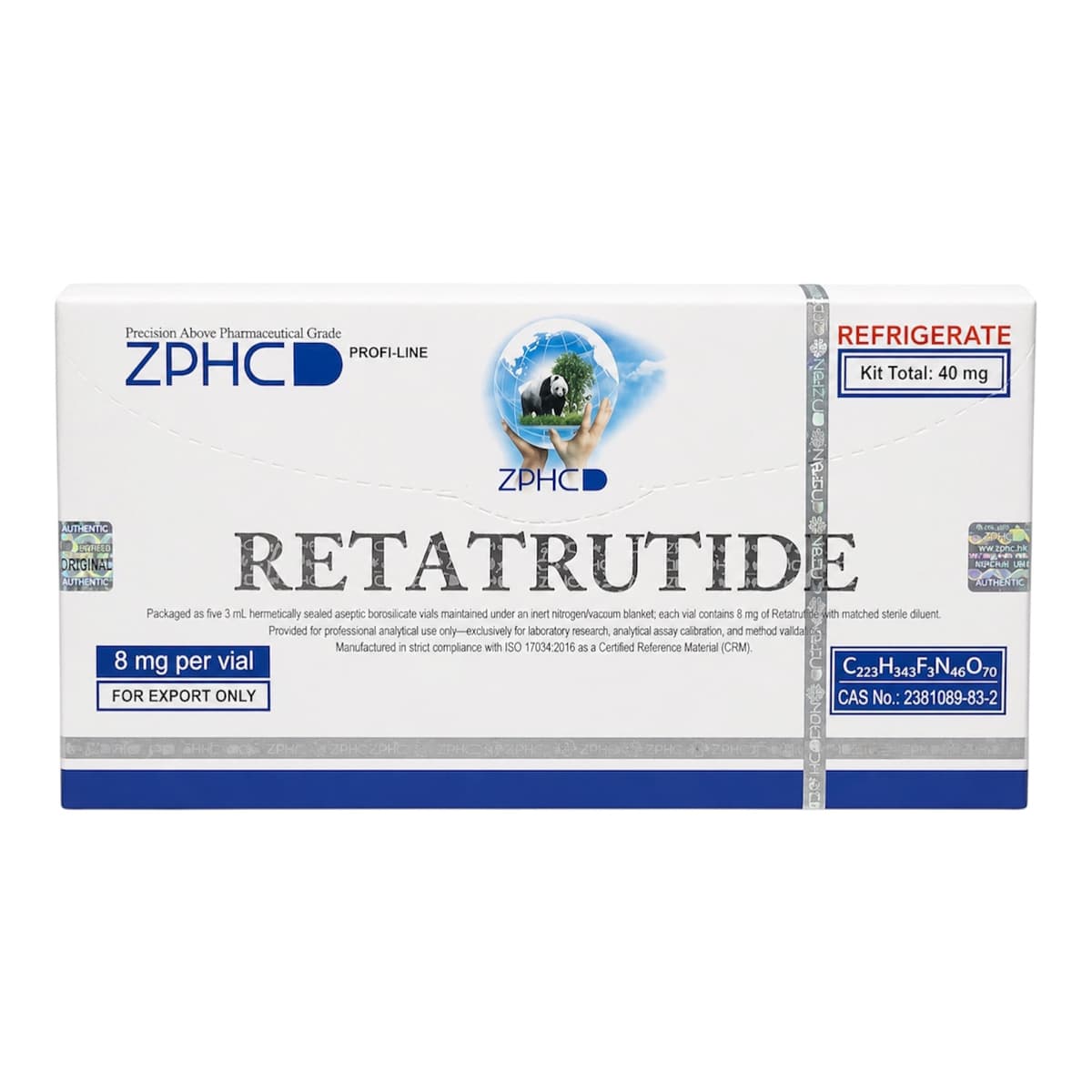ZPHC Retatrutide 40mg – Reta