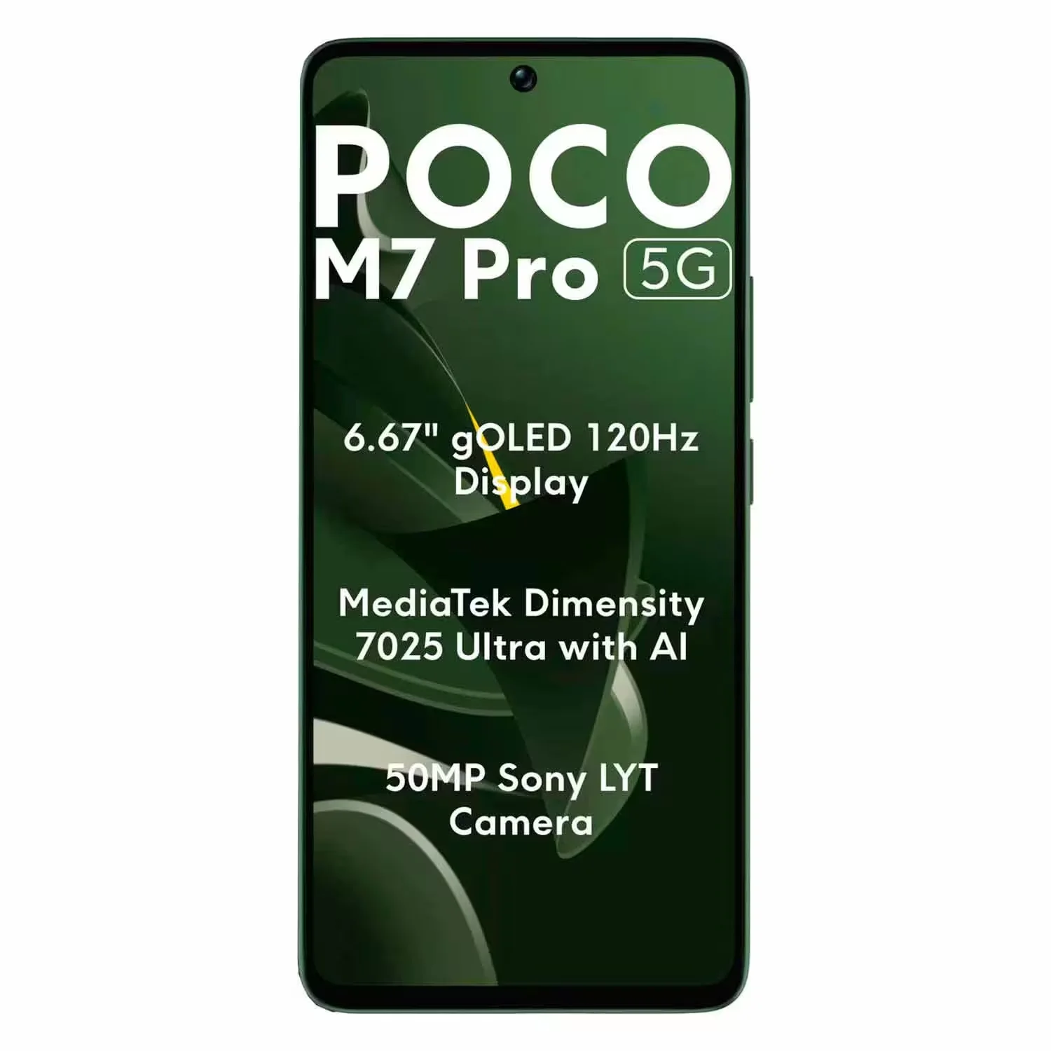 Smartphone Xiaomi Poco M7 Pro 5G 128GB 6GB RAM Dual SIM Tela 6.67" Índia - Verde