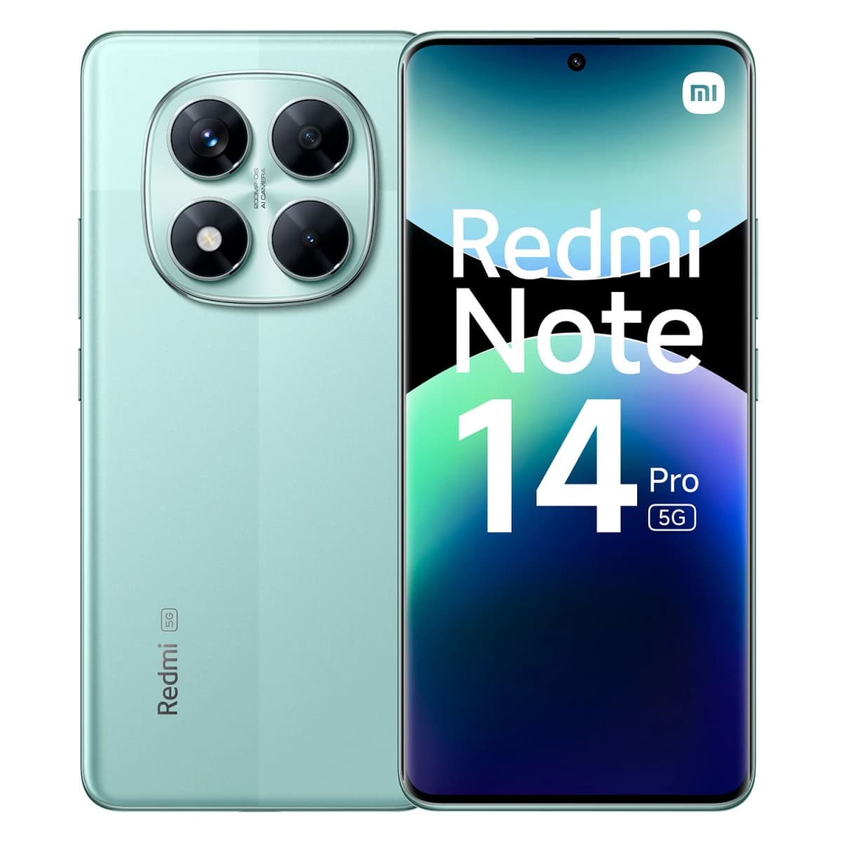 Smartphone Xiaomi Redmi Note 14 Pro 5G Global 256GB 8GB RAM Dual SIM Tela 6.67" - Verde