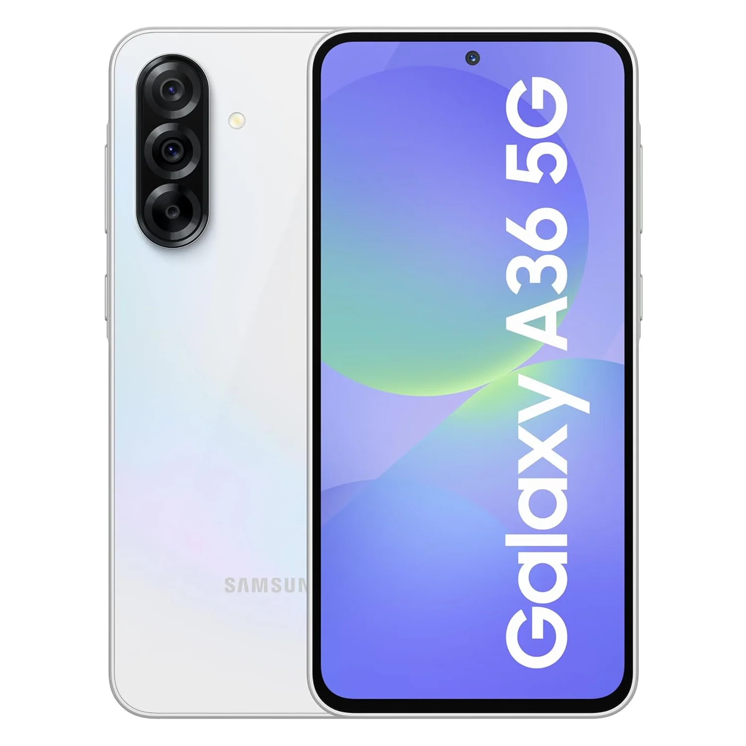 Smartphone Samsung Galaxy A36 5G A366E 256GB 8GB RAM Dual SIM Tela 6.7" - Branco (Caixa Slim)