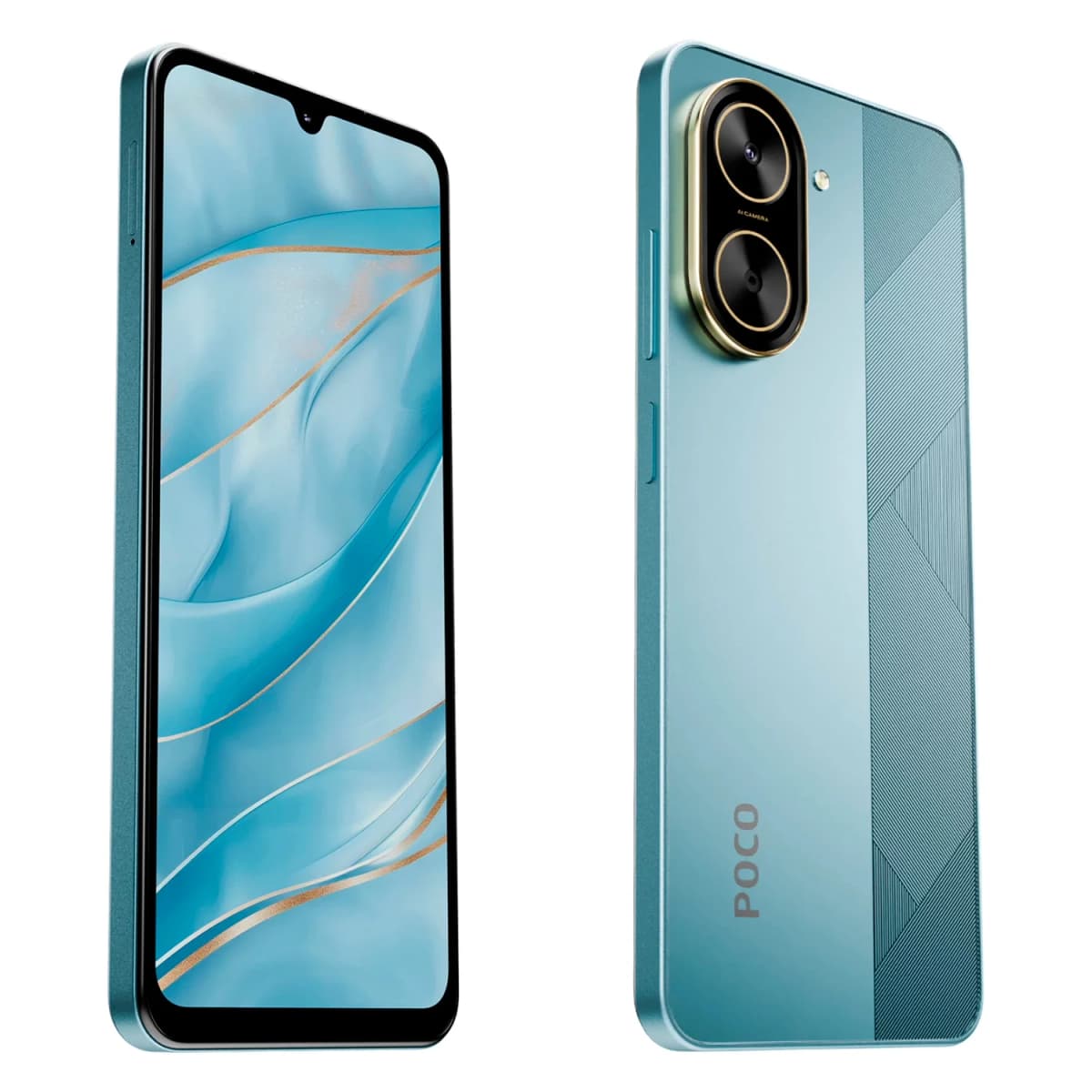 Smartphone Xiaomi Poco C71 Global 128GB 4GB RAM Dual SIM Tela 6.88" - Azul