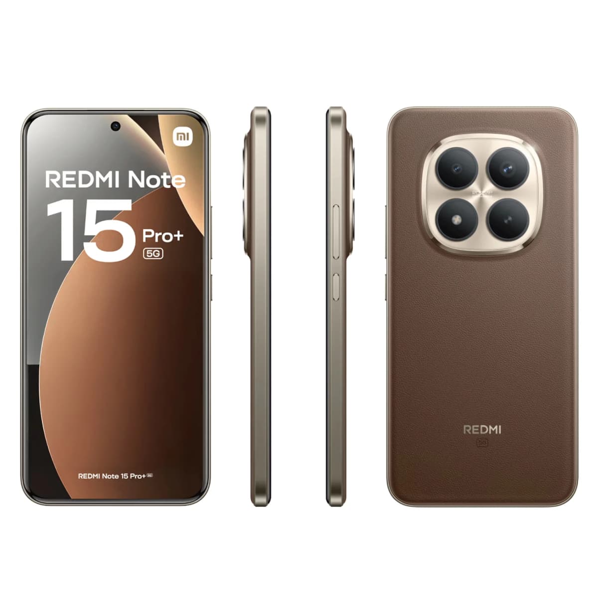 Smartphone Xiaomi Redmi Note 15 Pro+ 5G Global 256GB 8GB RAM Dual SIM Tela 6.83" - Marrom