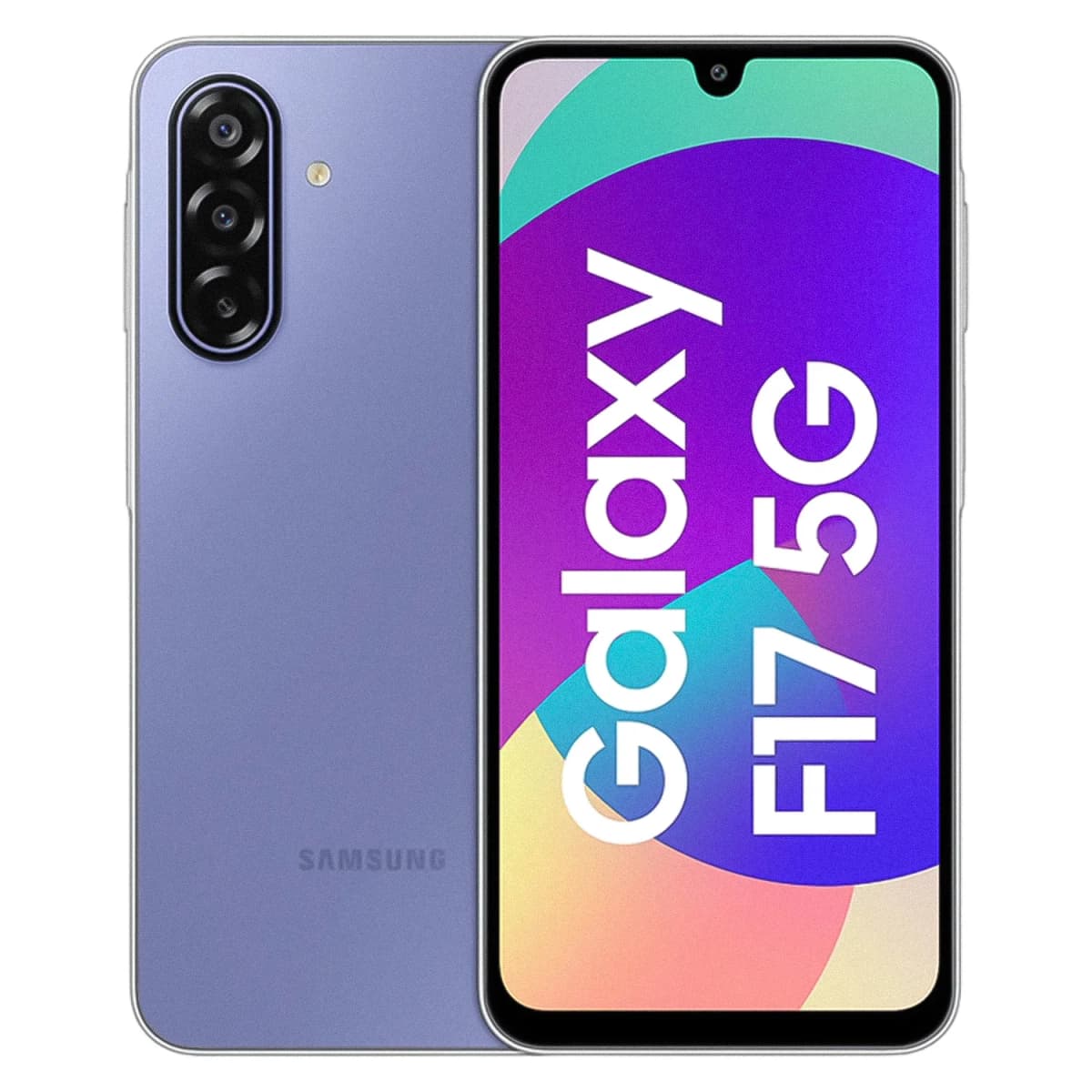 Smartphone Samsung Galaxy F17 5G SM-E176B 128GB 4GB RAM Dual SIM Tela 6.7" - Violeta (Caixa Slim)