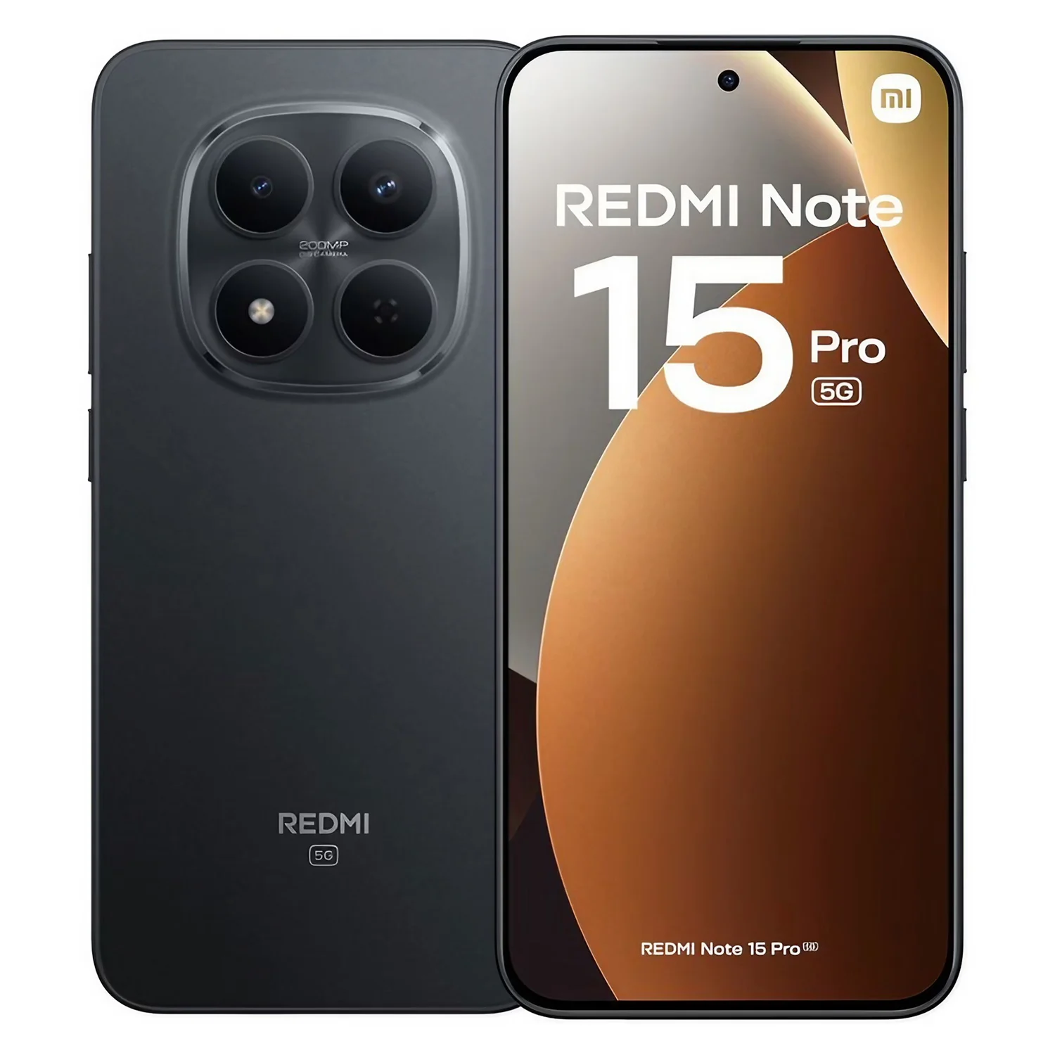 Smartphone Xiaomi Redmi Note 15 Pro 5G Global 512GB 8GB RAM Dual SIM Tela 6.83" - Preto