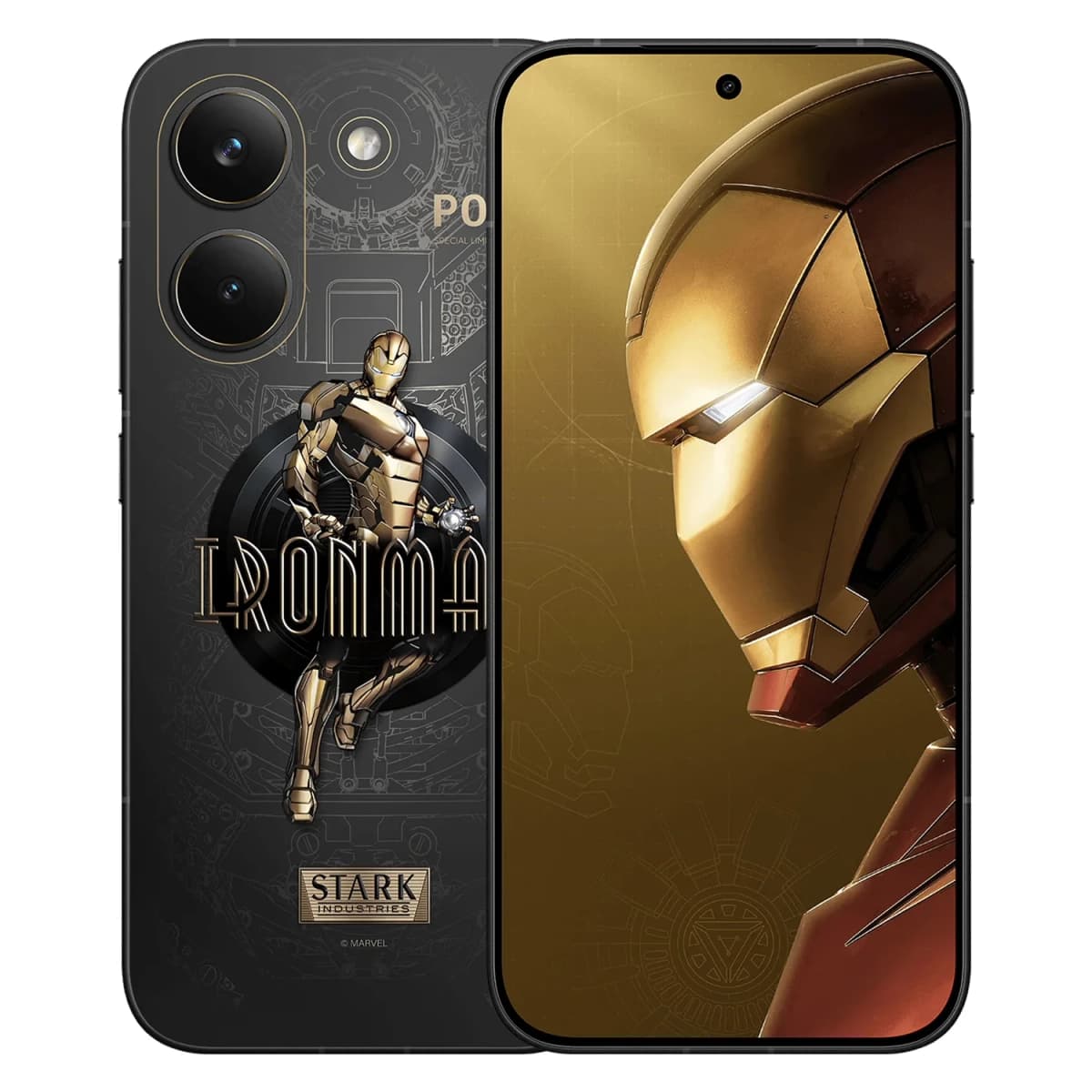 Smartphone Xiaomi Poco X8 Pro 5G Global 512GB 12GB RAM Dual SIM Tela 6.59" - Iron Man Special Edition (Sem Carregador)
