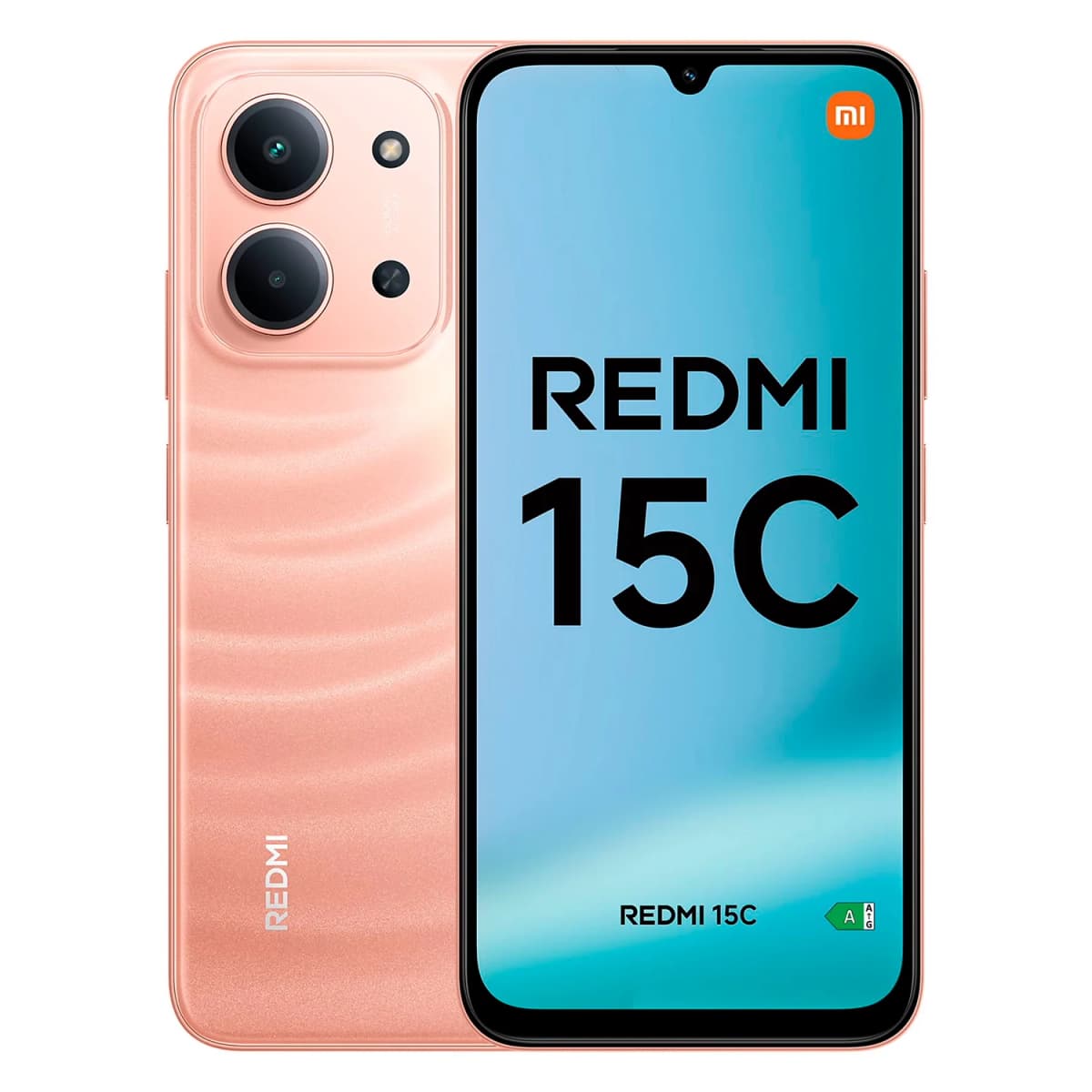 Smartphone Xiaomi Redmi 15C Global 128GB 4GB RAM Dual SIM NFC Tela 6.9" - Laranja