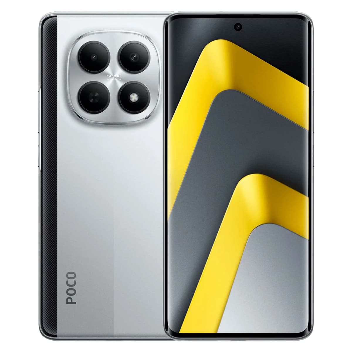 Smartphone Xiaomi Poco M8 5G Global 512GB 8GB RAM Dual SIM Tela 6.77" - Prata (Lacre Pequeno)