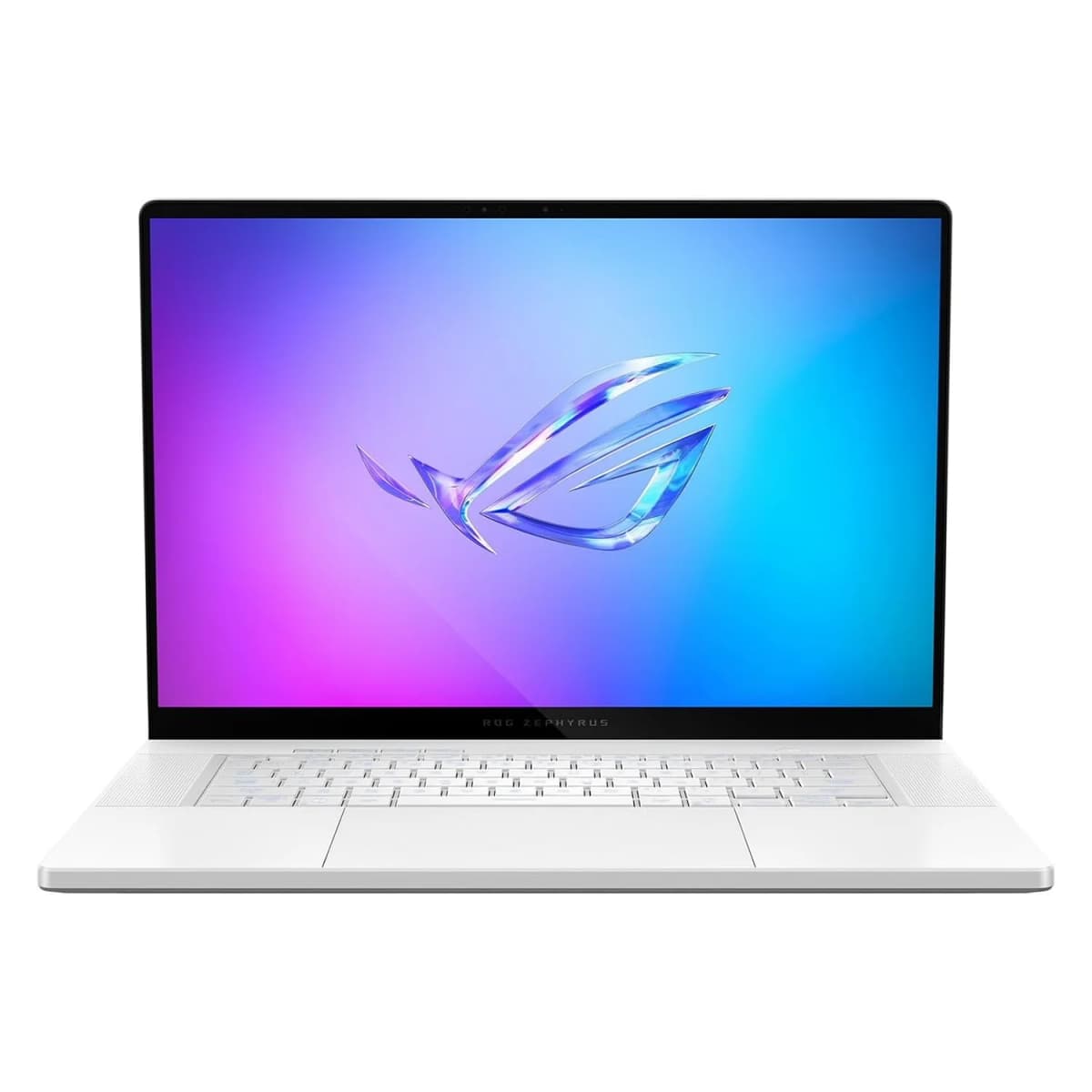 Notebook Asus ROG Zephyrus G16 Intel Core Ultra 9-285H RTX 5070Ti 32GB RAM 2TB SSD Tela 16" 2.5K Windows 11 Inglês Branco - GU605CR-XS97