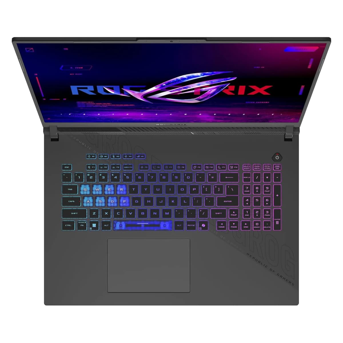 Notebook Gamer Asus ROG Strix G18 AMD Ryzen 9-8940HX RTX 5070 16GB RAM 1TB SSD Tela 18" 2K IPS Windows 11 Cinza - G814PP-DS94