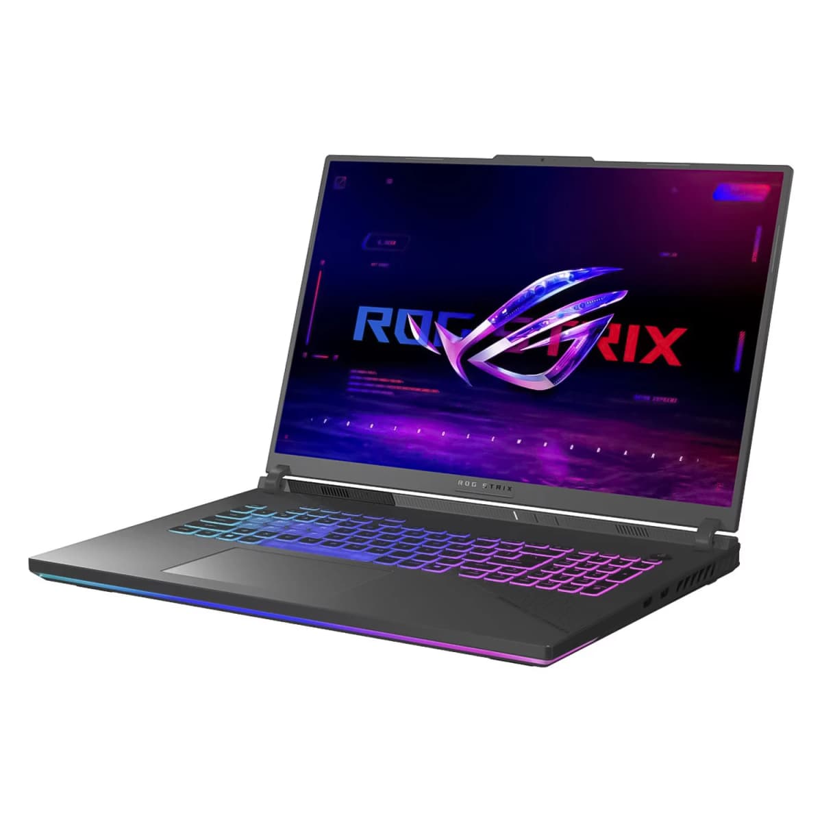 Notebook Gamer Asus ROG Strix G18 AMD Ryzen 9-9955HX RTX 5060 8GB 16GB RAM 2TB SSD Tela 18" Full HD+ Windows 11 Inglês Cinza - G814FM-DS95