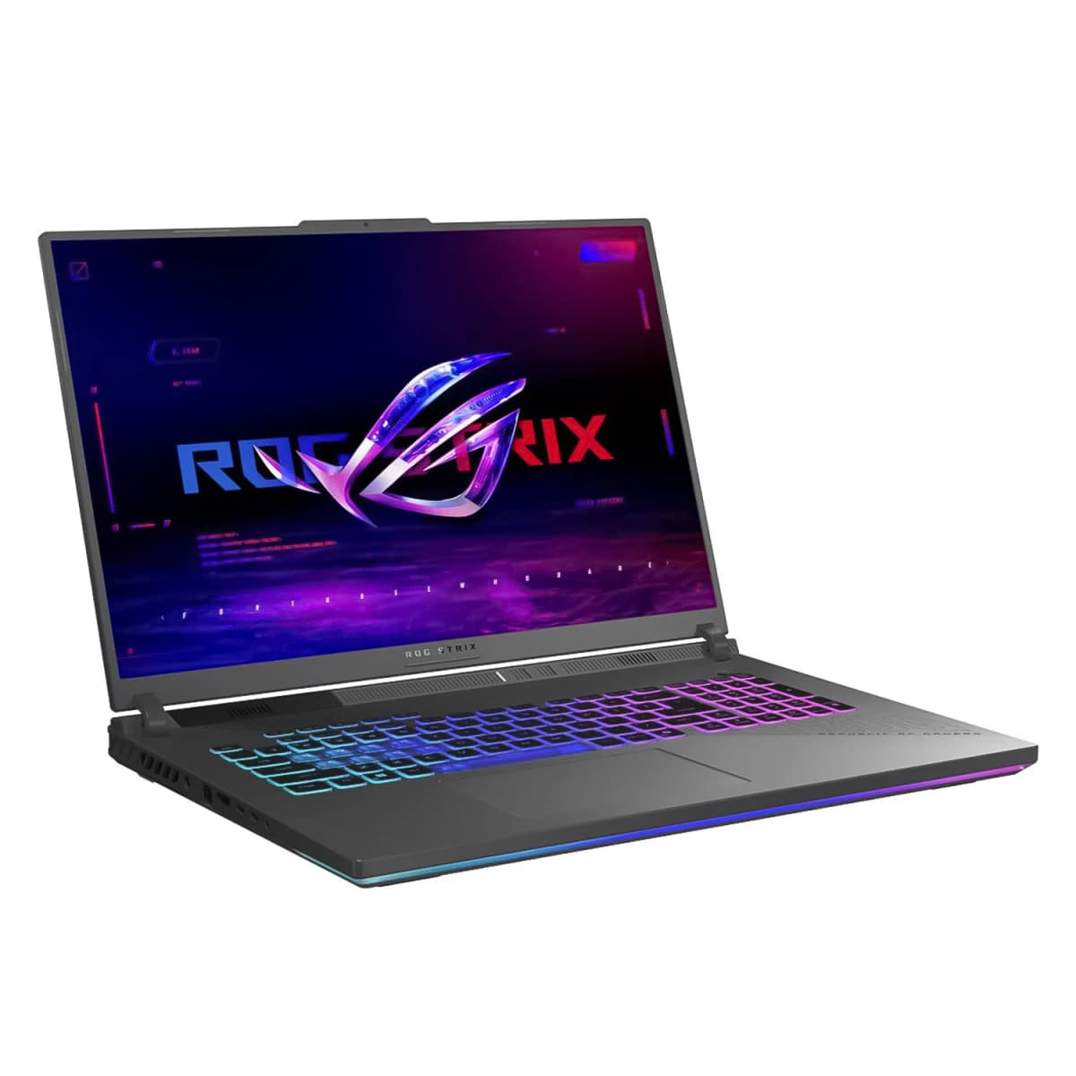 Notebook Gamer Asus ROG Strix G18 AMD Ryzen 9-9955HX RTX 5060 8GB 16GB RAM 2TB SSD Tela 18" Full HD+ Windows 11 Inglês Cinza - G814FM-DS95