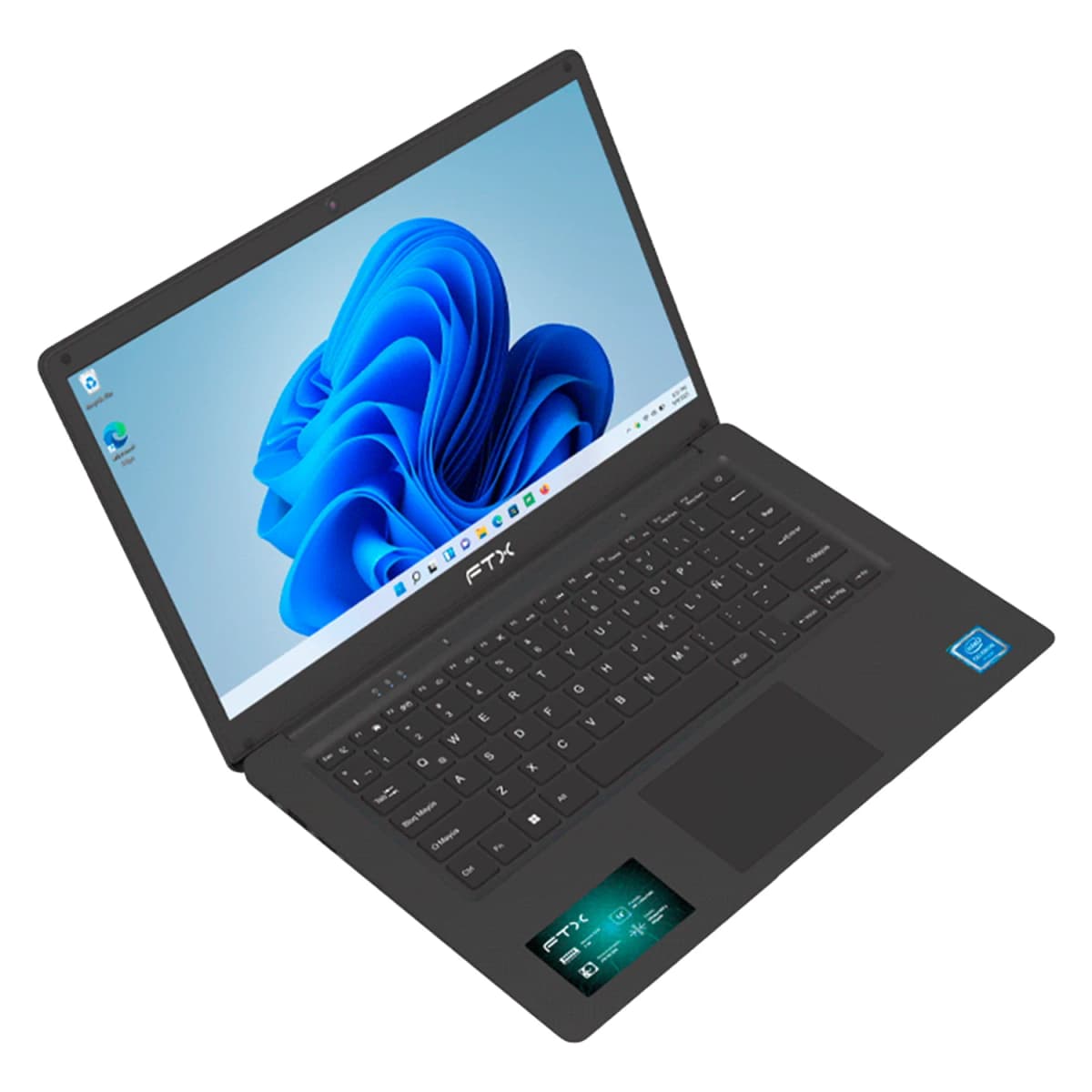 Notebook FTX Intel Celeron N4020 4GB RAM 256GB SSD Tela 14” Full HD Windows 11 Espanhol Cinza - N14-C2564ES