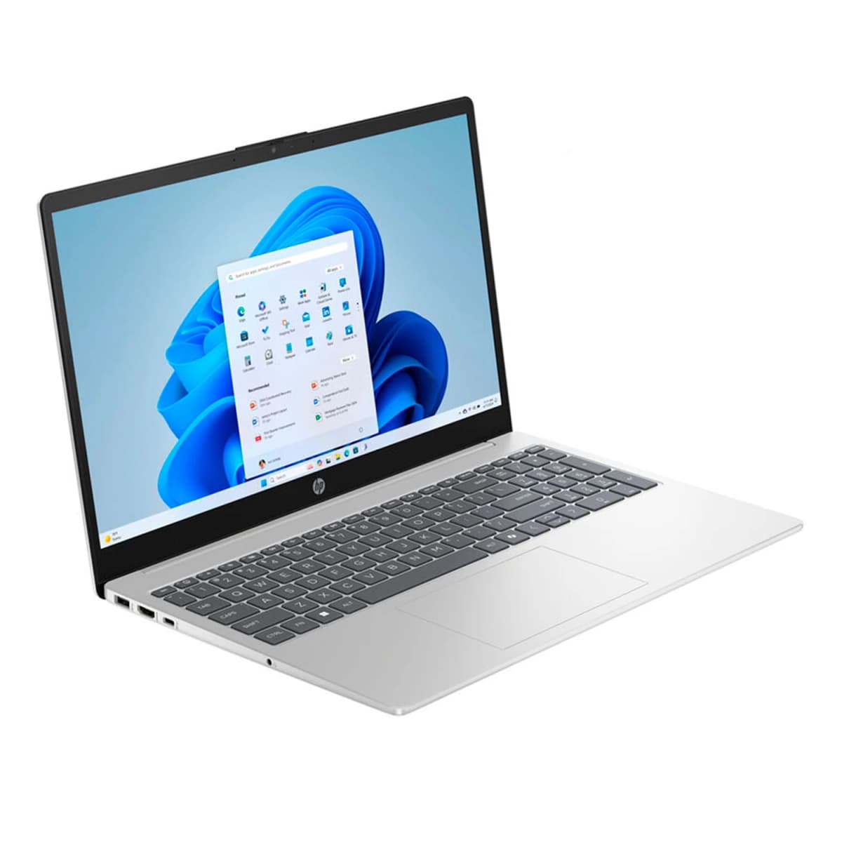 Notebook HP Intel Core Ultra 7-255U 16GB RAM 512GB SSD Tela 15.6" Full HD Windows 11 Inglês Prata - 15-FD2747NR