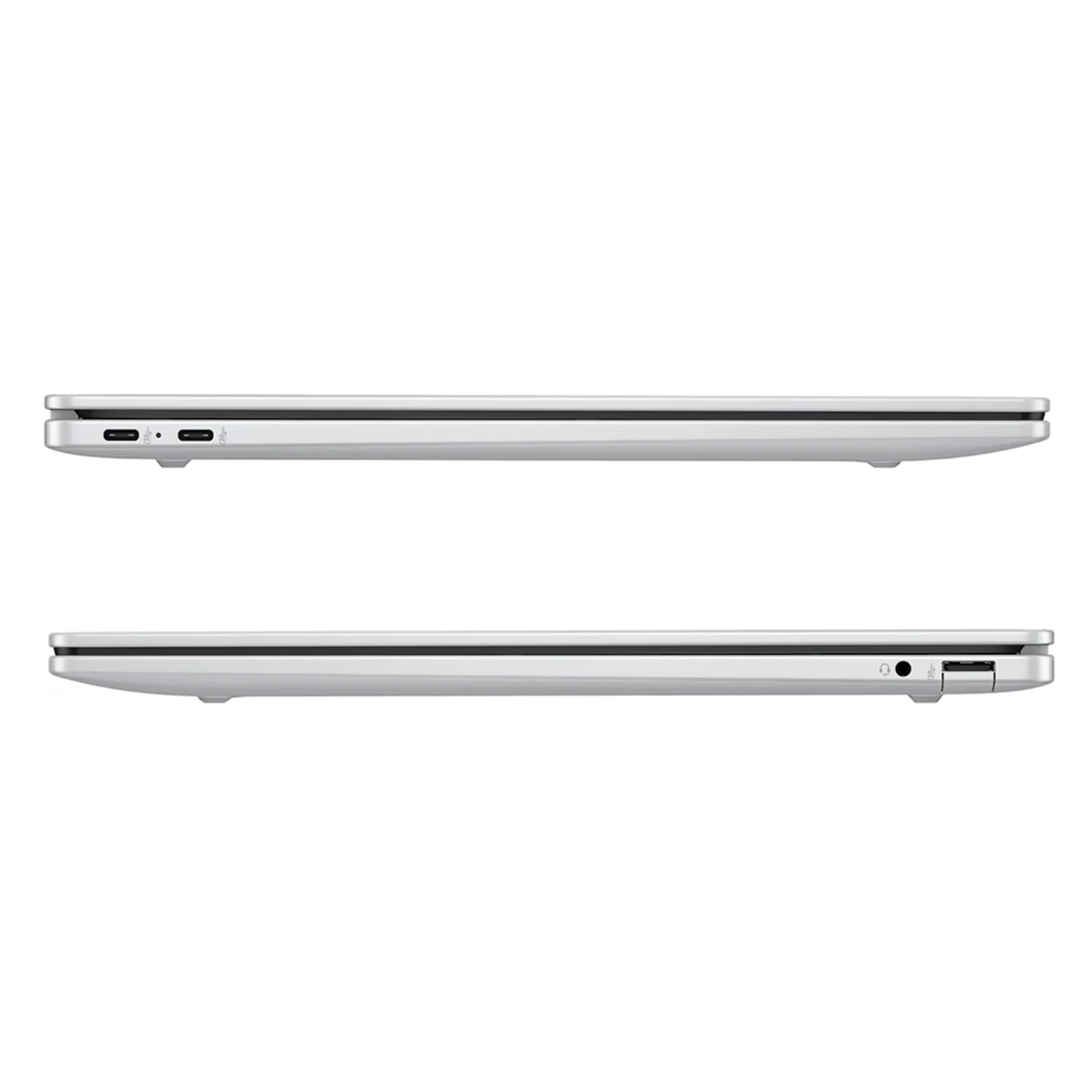 Notebook HP OmniBook 5 Snapdragon X 16GB RAM 512GB SSD Tela 16" 2K OLED Windows 11 Inglês Prata - 16-FB0027NR