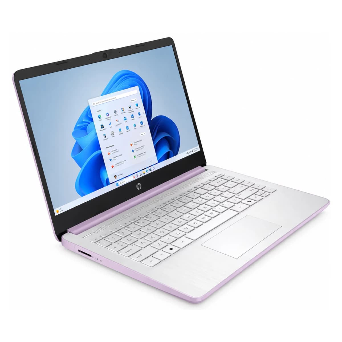 Notebook HP Intel N150 4GB RAM 128GB UFS Tela 14" HD Windows 11 Inglês Lilás - 14-DQ6104DX