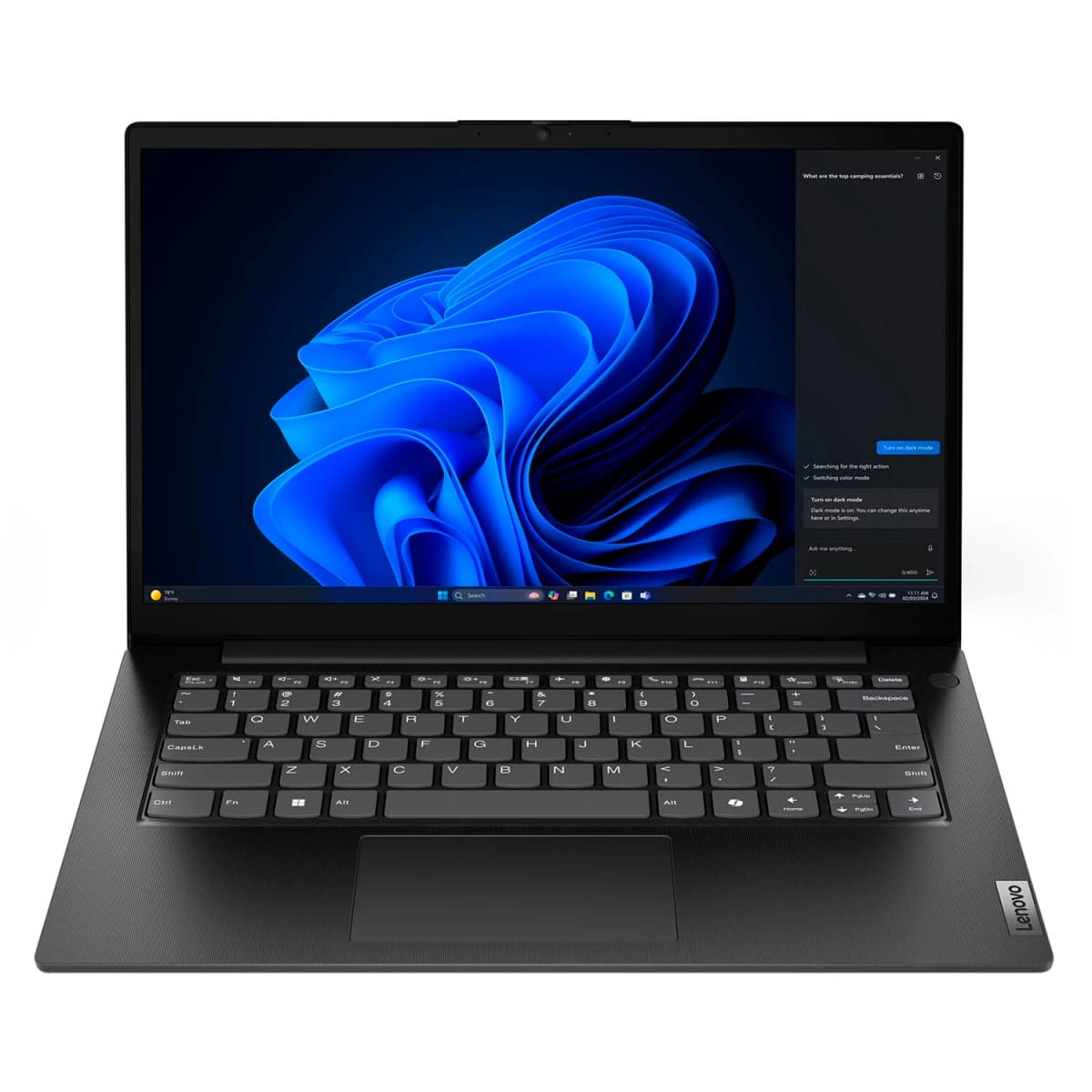 Notebook Lenovo v14 Intel Core i7-240H 8GB RAM 512GB SSD Tela 14" HD Windows 11 Inglês Preto - 83HDA06FUS