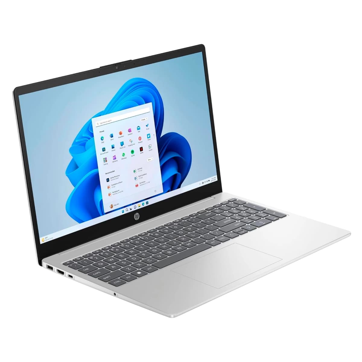 Notebook HP Intel Core 7-150U 16GB RAM 1TB SSD Tela 15.6" Windows 11 Inglês Prata - 15-FD0183WM