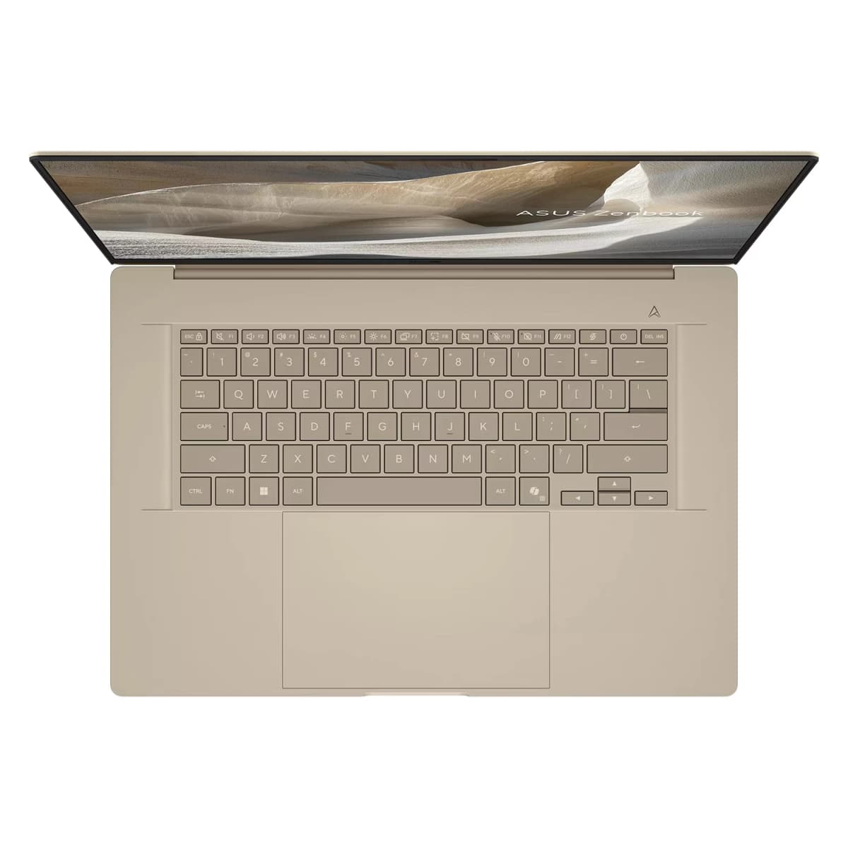 Notebook ASUS Zenbook A16 Snapdragon X2 Elite Xtreme 48GB RAM 1TB SSD Tela 16" 2K OLED Touch Windows 11 Inglês Bege - UX3607OA
