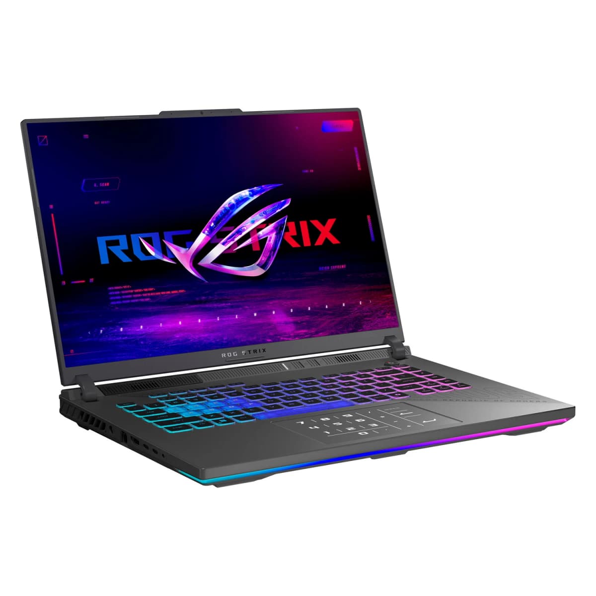 Notebook Asus ROG Strix G16 G614FP-DS96 AMD Ryzen 9-9955HX RTX 5070 32GB RAM 1TB SSD Tela 16" 2.5K Windows 11 Inglês Preto - G614FP-DS96