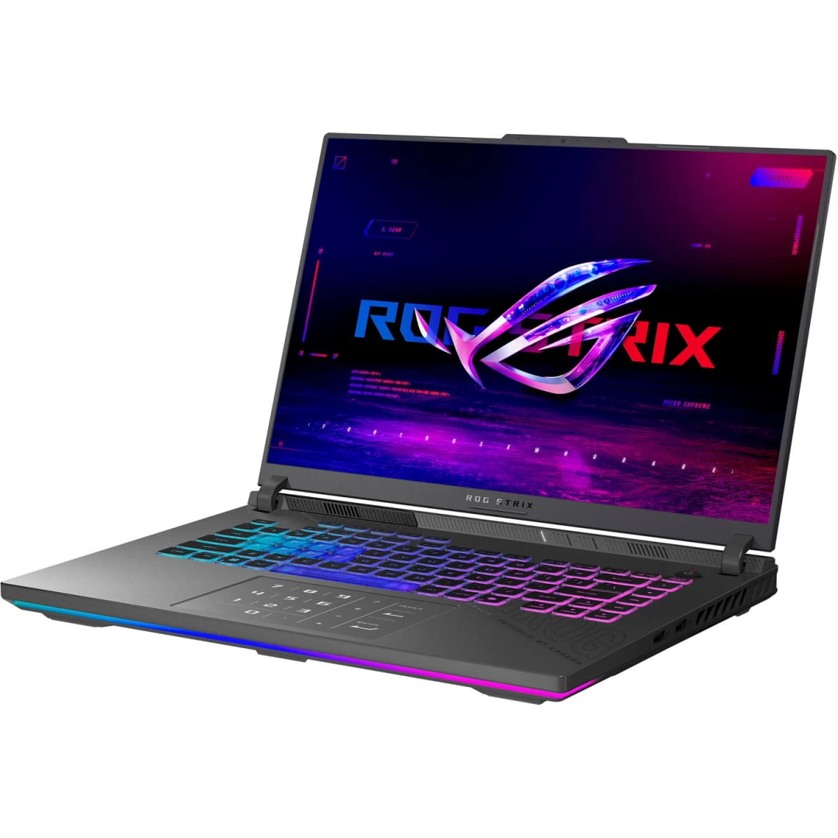 Notebook Asus ROG Strix G16 G614FP-DS96 AMD Ryzen 9-9955HX RTX 5070 32GB RAM 1TB SSD Tela 16" 2.5K Windows 11 Inglês Preto - G614FP-DS96