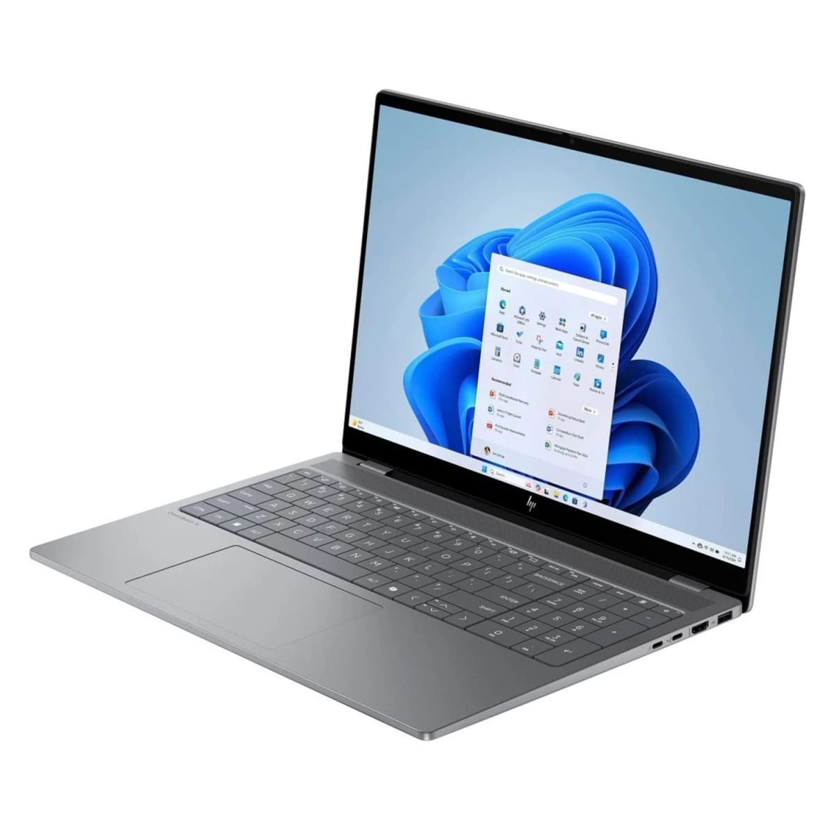 Notebook HP OmniBook X Intel Core Ultra 9-386H RTX 5050 32GB RAM 1TB SSD Tela 16" 2K OLED Touch Windows 11 Inglês Cinza - 16-BG0033DX