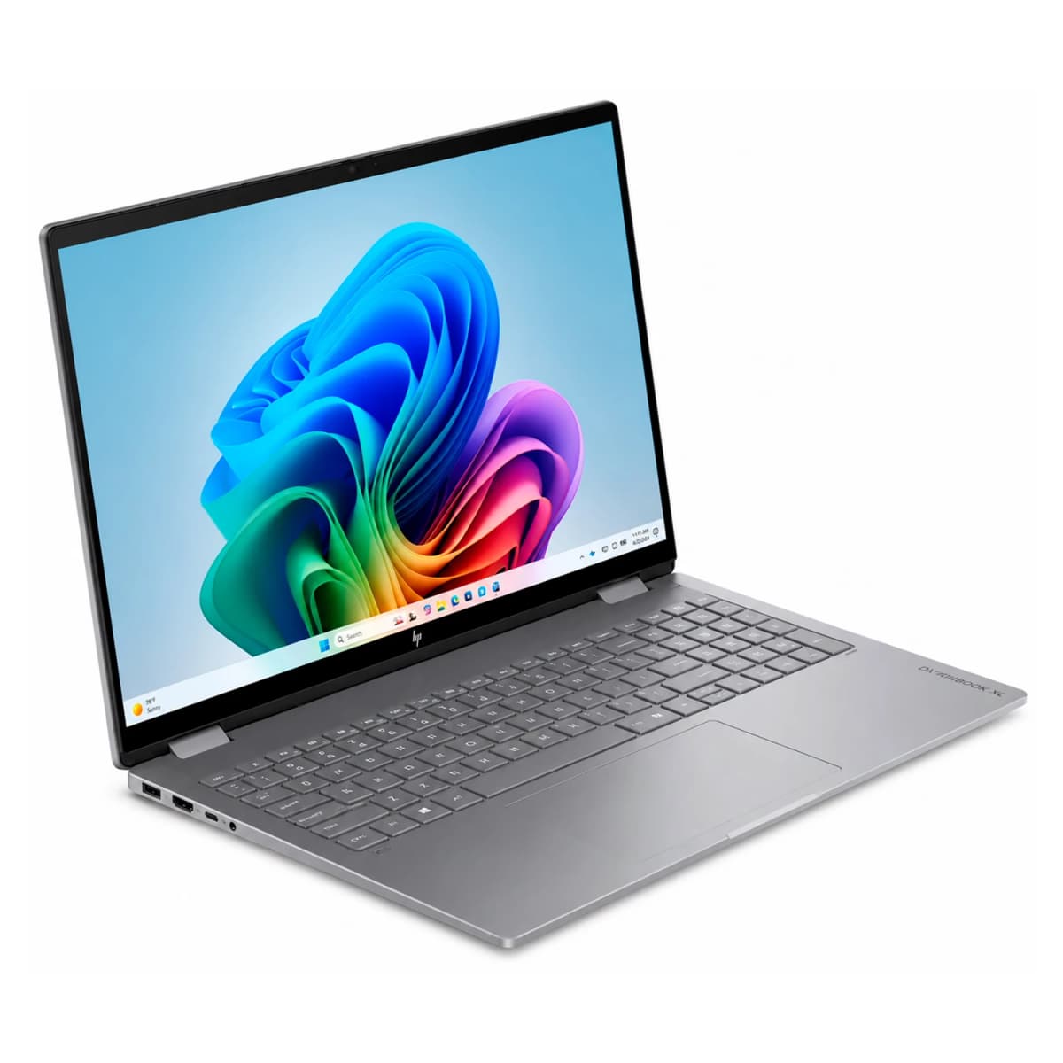 Notebook HP OmniBook X Flip AMD Ryzen AI 5-430 16GB RAM 512GB SSD Tela 16" 2K OLED Touch Windows 11 Inglês Prata - 16-CC0003DX