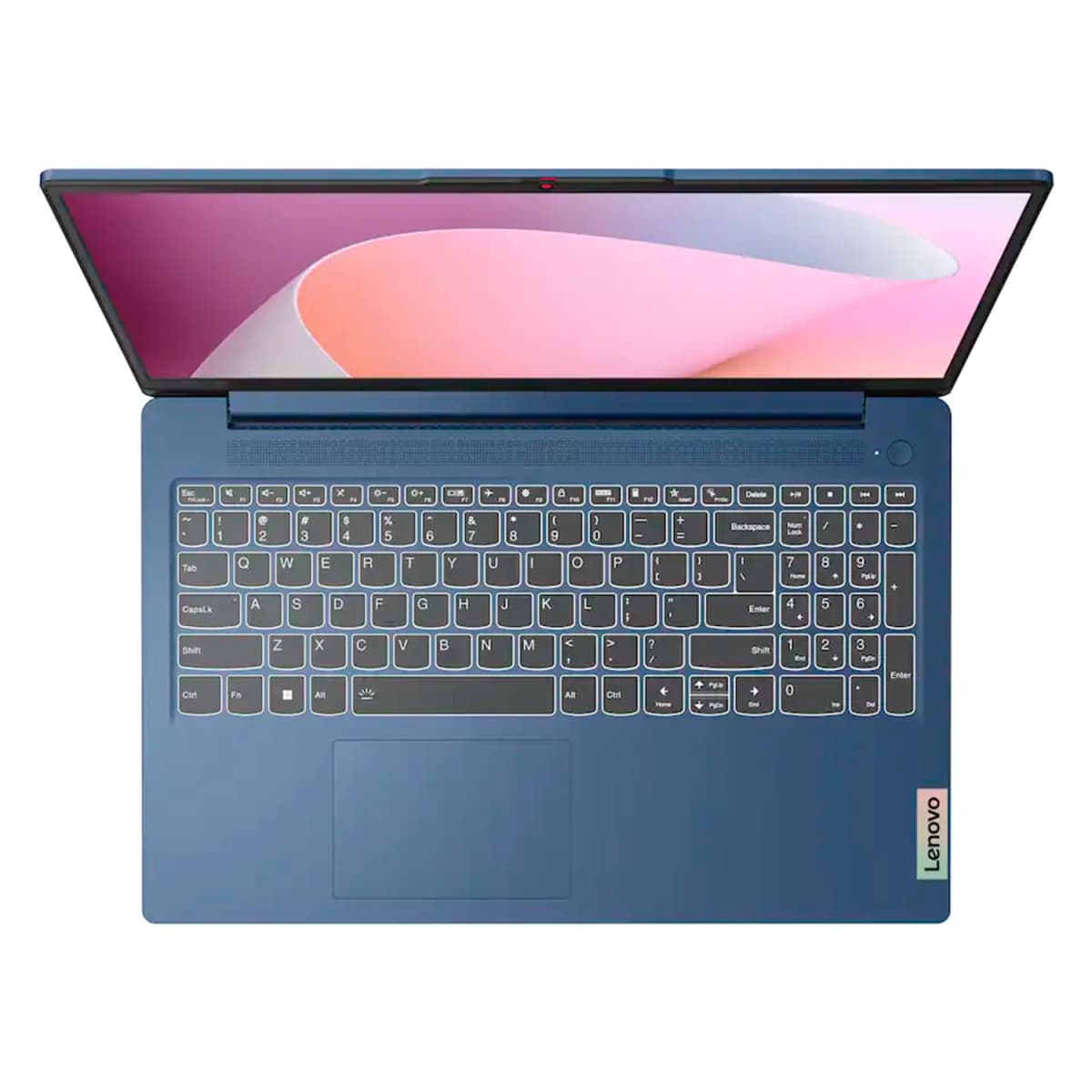 Notebook Lenovo IdeaPad Slim 3 AMD Ryzen 5-40 8GB RAM 256GB SSD Tela 15.6" Full HD Windows 11 Inglês Azul - 82XQ012GUS