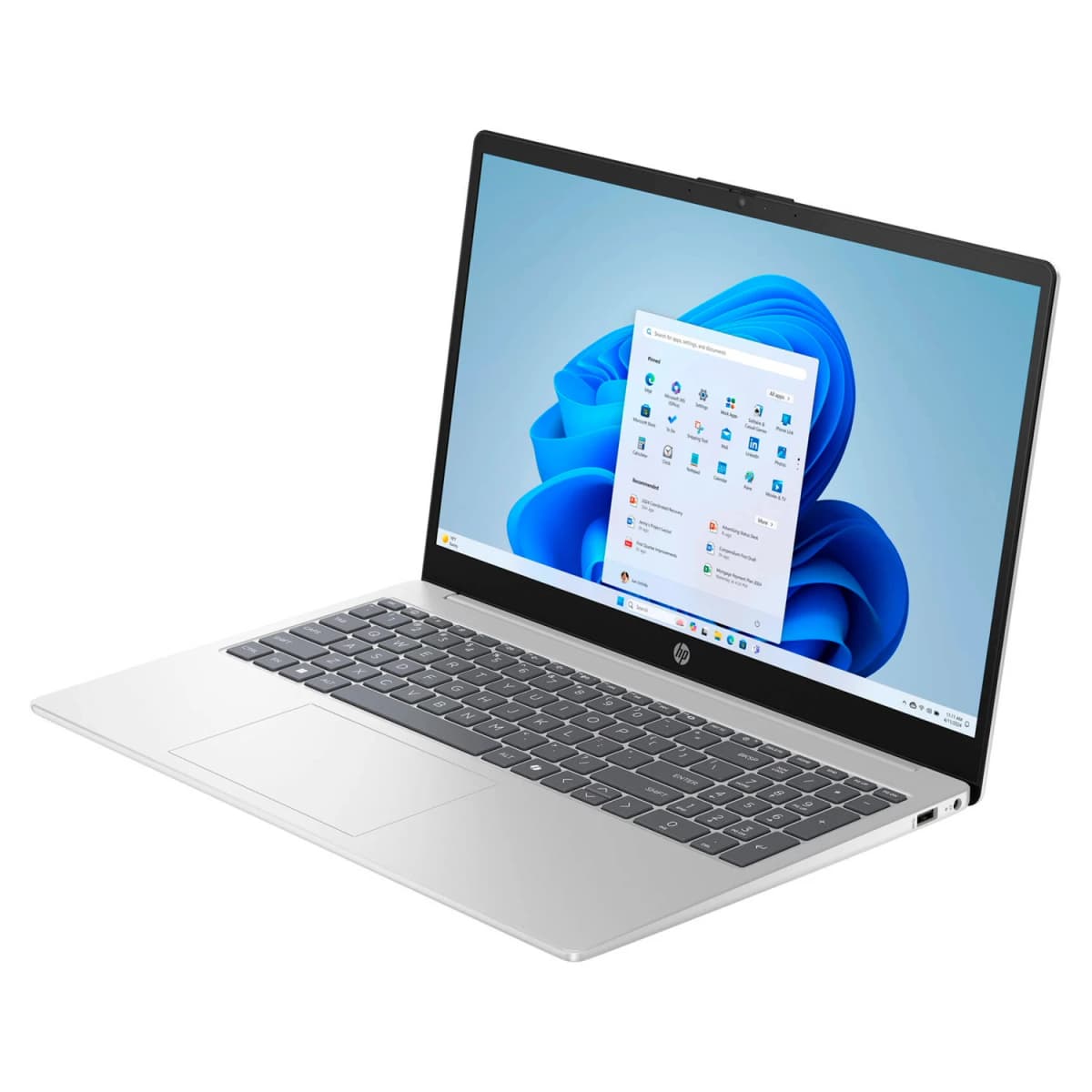 Notebook HP Intel Core Ultra 5-225U 8GB RAM 512GB SSD Tela 15.6" Touch Windows 11 Inglês Prata - 15-FD2050WM