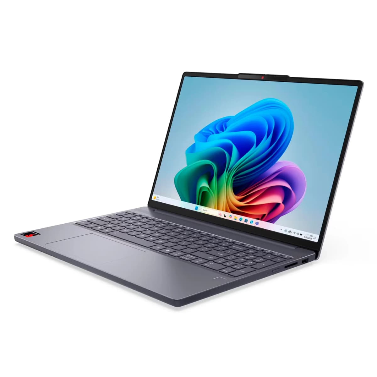 Notebook Lenovo IdeaPad Slim 3 Snapdragon X 16GB RAM 512GB SSD Tela 15.6" WUXGA Windows 11 Inglês Cinza - 83N3006BUS