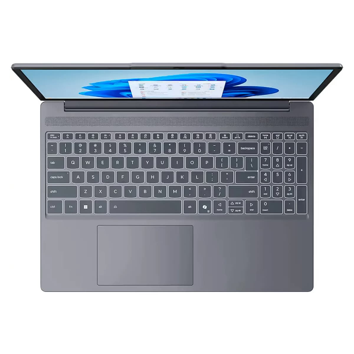 Notebook Lenovo IdeaPad Slim 3 AMD Ryzen 7-170 16GB RAM 512GB SSD Tela 15.3" WUXGA Touch Windows 11 Inglês Cinza - 83K700G8US