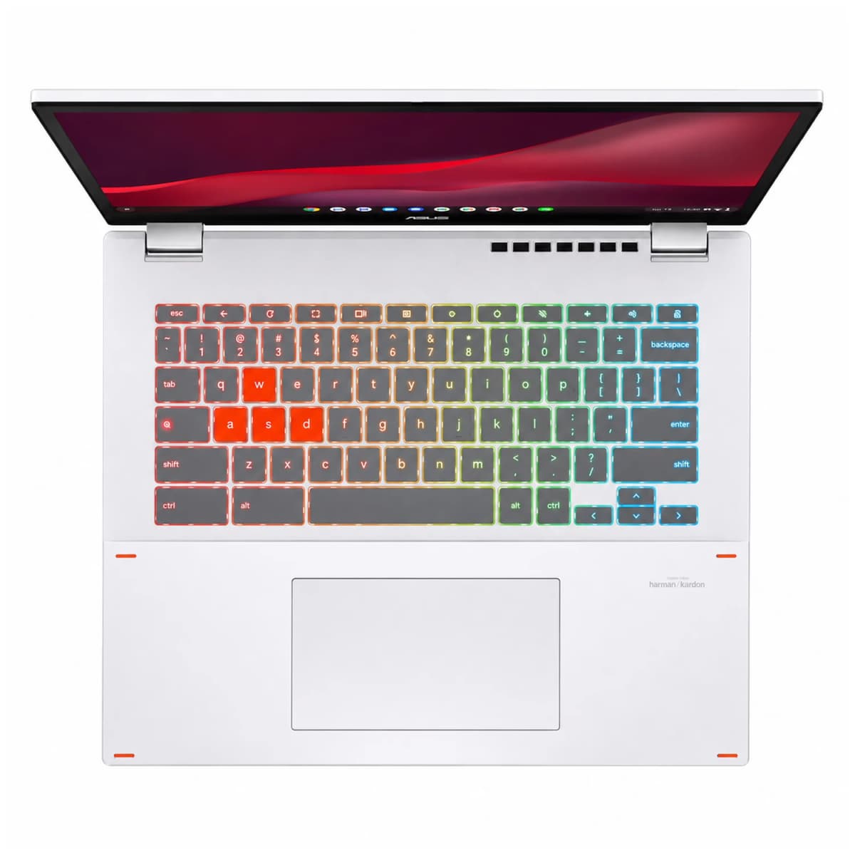 Notebook Asus Chromebook Vibe Intel Core i5-1235U 8GB RAM 256GB SSD Tela 14" Full HD Touch ChromeOS Inglês Prata - CX3401FBA-DH586T
