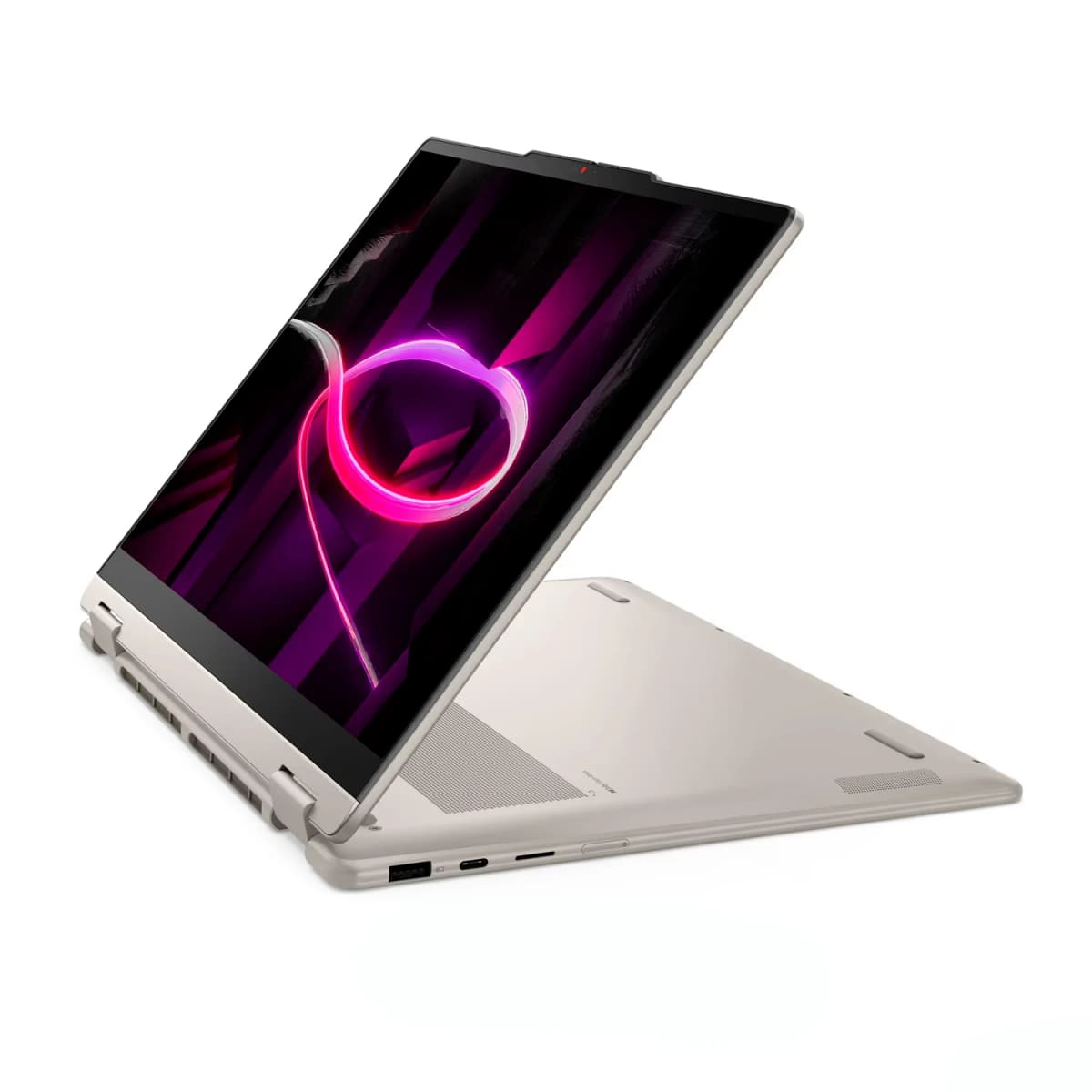 Notebook Lenovo Yoga AMD Ryzen AI 5-430 16GB RAM 512GB SSD Tela 14" 2K OLED Touch Windows 11 Inglês Seashell - 83TD0000US