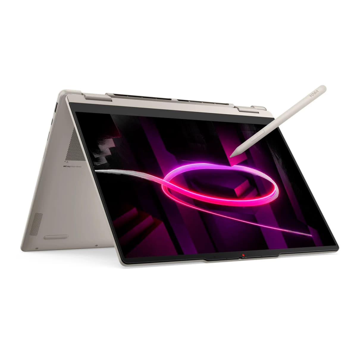 Notebook Lenovo Yoga AMD Ryzen AI 7-445 24GB RAM 512GB SSD Tela 14" 2K OLED Touch Windows 11 Inglês - 83TD0047US