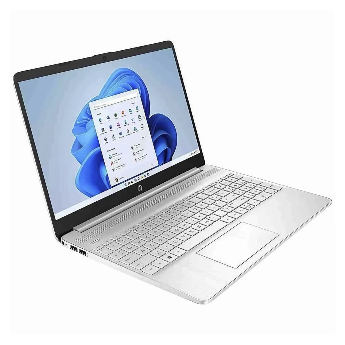 Notebook HP AMD Ryzen 7-5700U 8GB RAM 256GB SSD Tela 15.6" Full HD Windows 11 Inglês Azul - 15-EF2025NR
