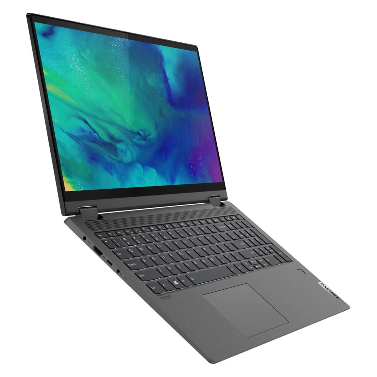 Notebook Lenovo Flex 5 82HT00CQUS Intel Core i5-1135G7 8GB RAM 256GB SSD Tela 15.6" Full HD Touch Windows 11 Inglês Cinza - 82HT00CQUS