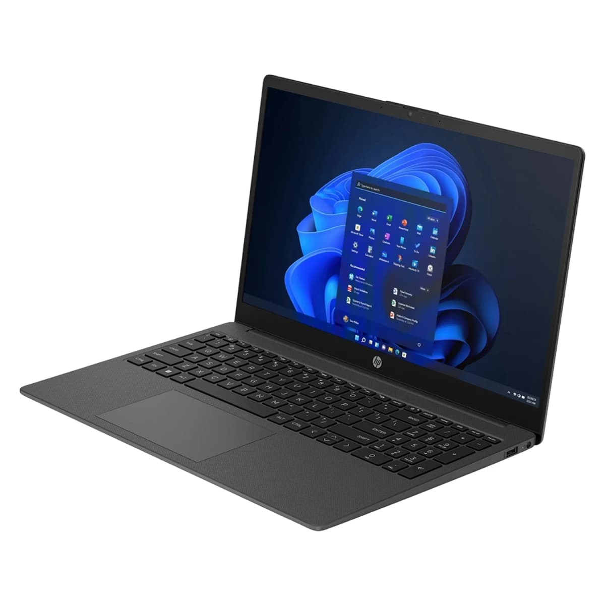 Notebook HP 250R G10 Intel Core 5-120U 16GB RAM 512GB SSD Tela 15.6" Full HD FreeDOS Espanhol Cinza