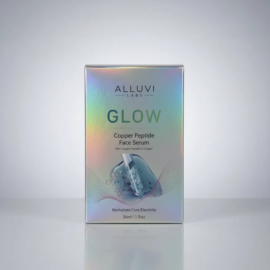 Sérum Facial Alluvi Labs Glow Peptídeo GHK-Cu 30ml