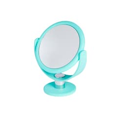 Cala soft touch vanity mirror - mint