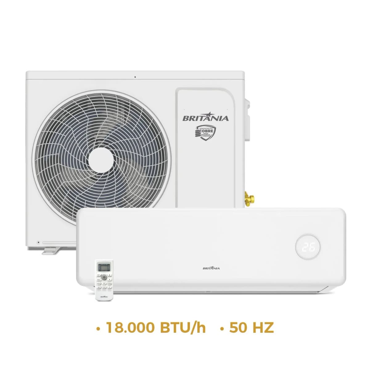 BRITANIA AIRE ACONDICIONADO BAC18PYI 18000BTU 220V/50HZ