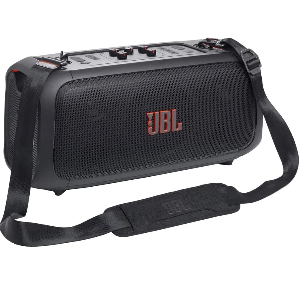 JBL speaker party box on the go essential c/micro bivolt black