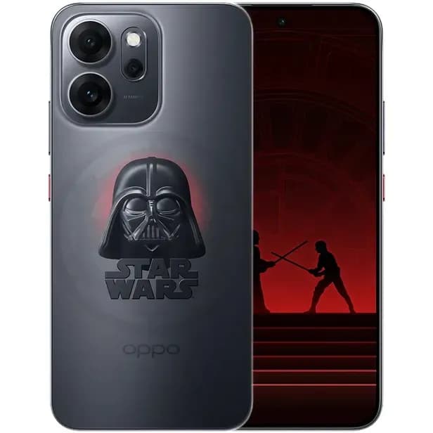 Celular oppo reno 14 f cph2743 6.7" ds 5g 12/256gb dark side l.edition