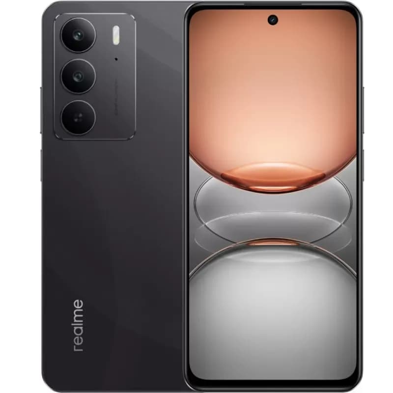 Celular realme c75 rmx3941 6.72" ds lte 8/256gb anatel 45w black