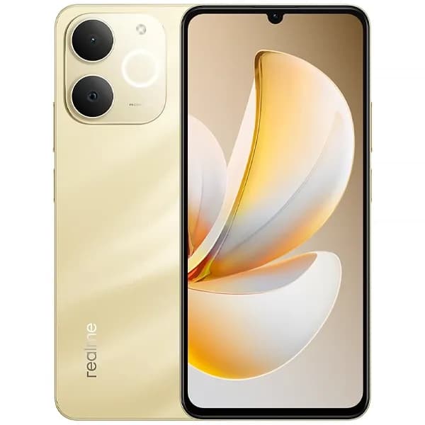 Celular realme note 70 rmx5313 6.74" ds 8/256gb gold anatel