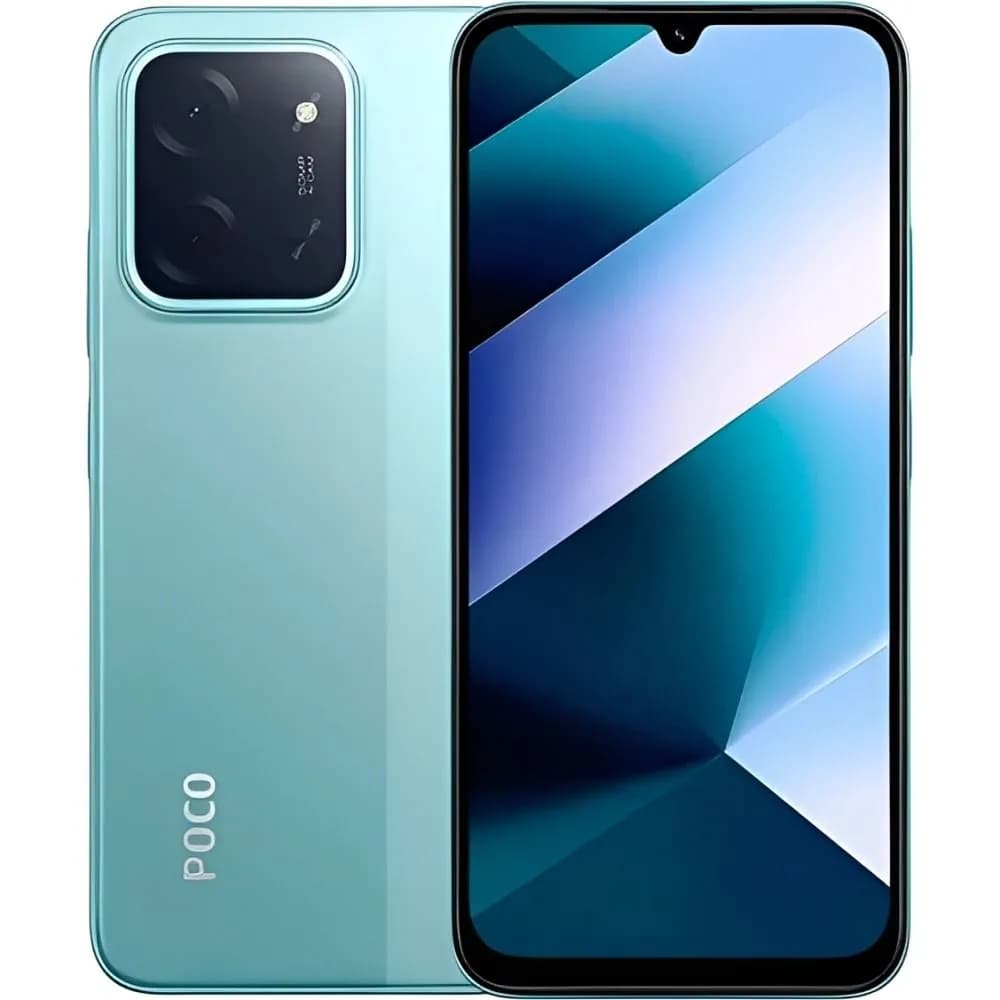 Celular xiaomi poco c85 6.9" ds lte 6/128gb 33w green