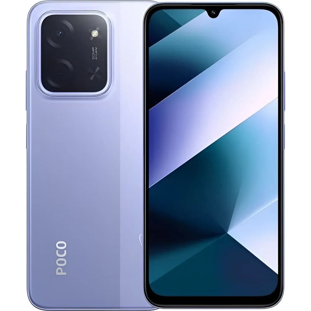 Celular xiaomi poco c85 6.9" ds lte 8/256gb 33w purple