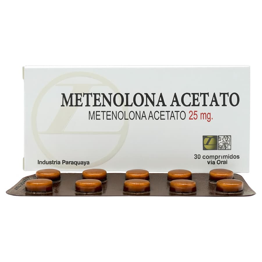 Landerlan Metenolona Acetato 25mg 30 Comprimidos | Primobolan