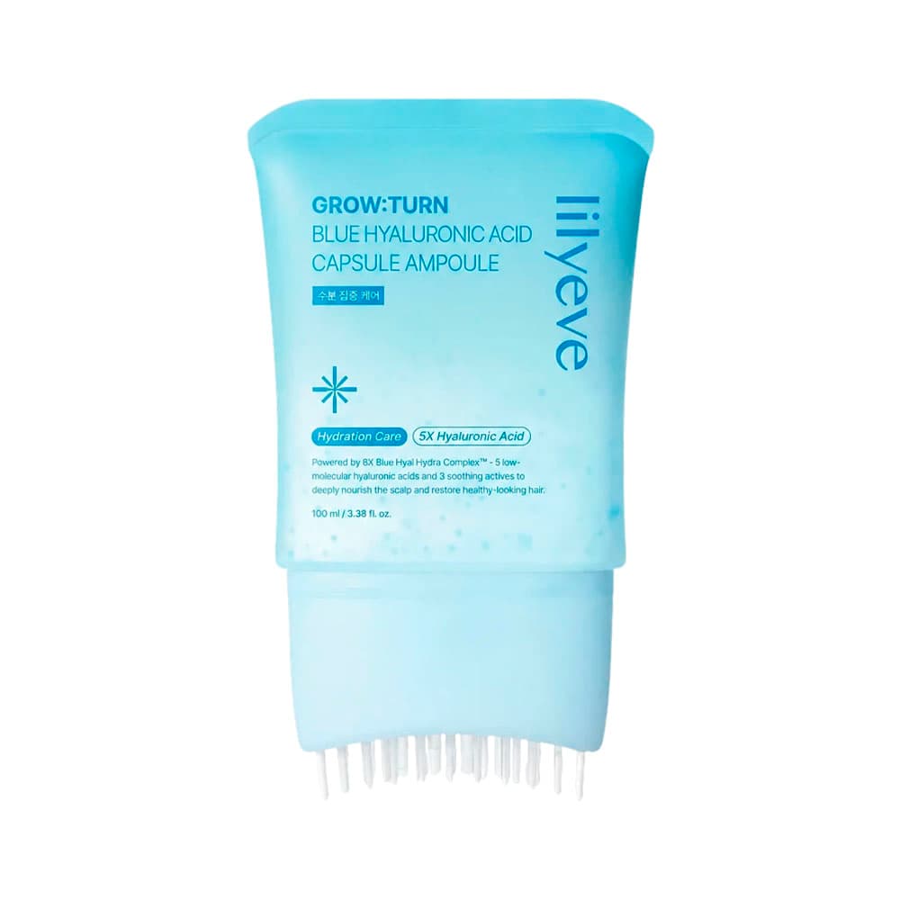 Ampola Capilar Lilyeve Grow:Turn Blue Hyaluronic Acid Capsule 100ml