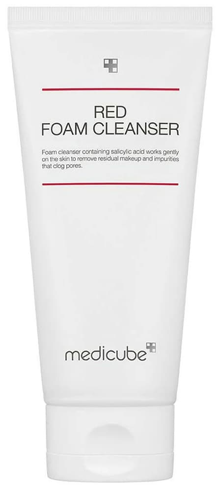 Limpador Facial Medicube Red Foam Cleanser – 120mL