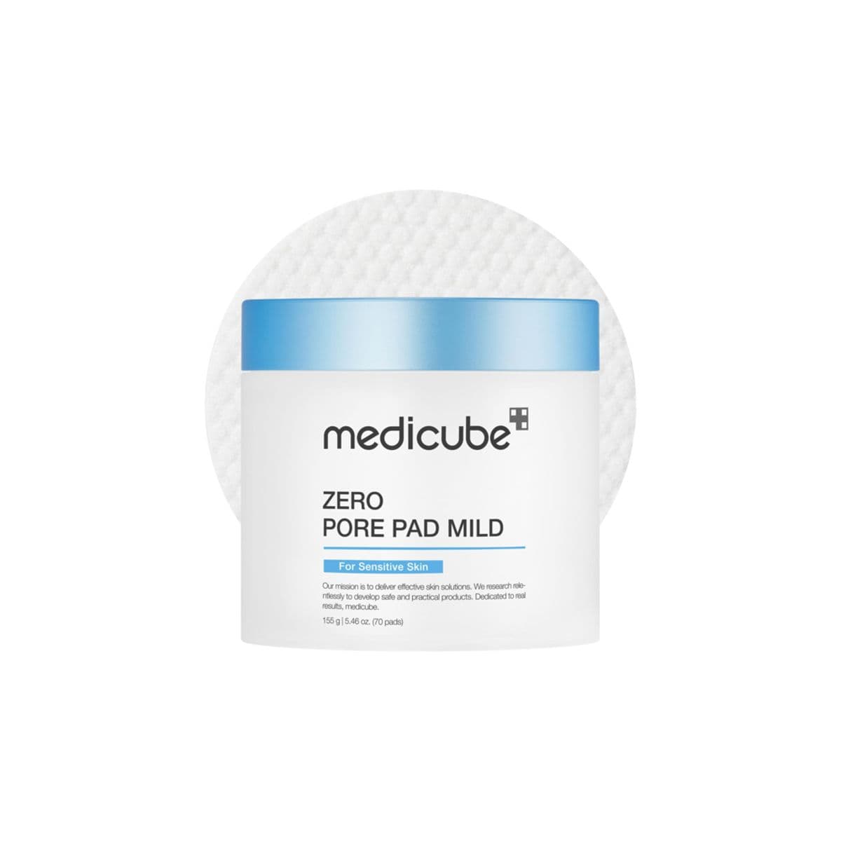 MEDICUBE ZERO PORE PAD MILD 70PCS 155G