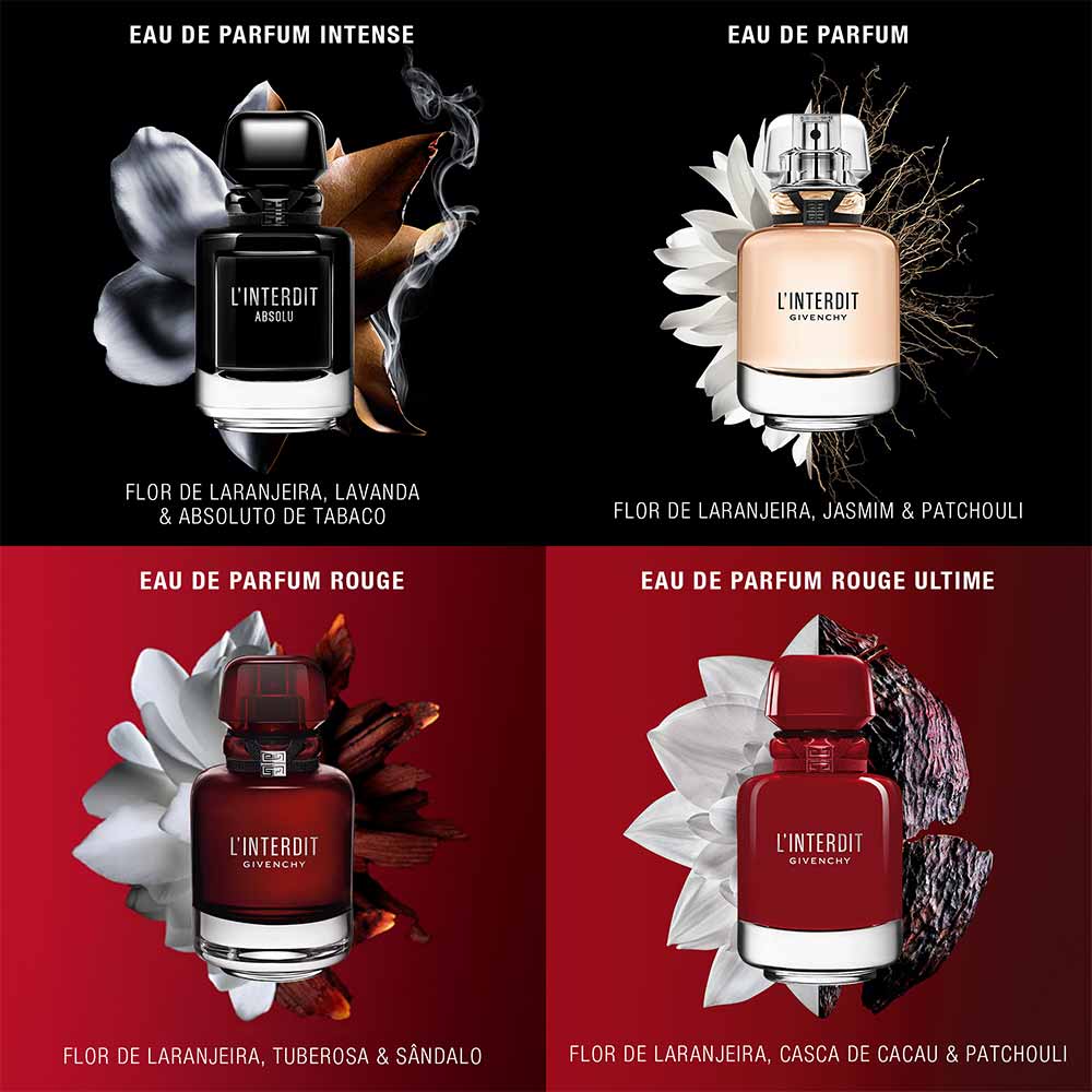 Givenchy L'Interdit Rouge Eau de Parfum Feminino 80ml